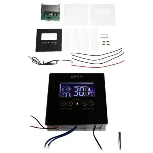Высокоточный интеллектуальный цифровой термостат DIY Kit контроллер температуры D6Y8 DC12V