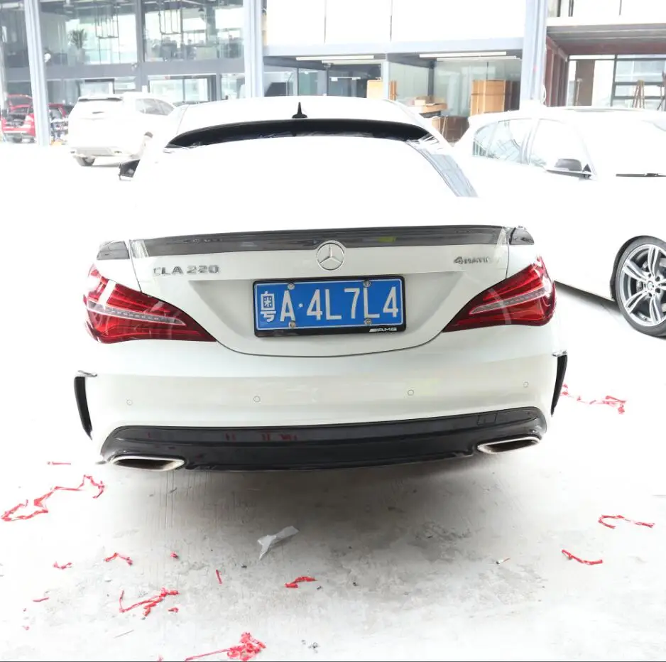 Автомобильные задние крылья из углеродного волокна для Mercedes-Benz CLA 45 W117 C117 200 250 260