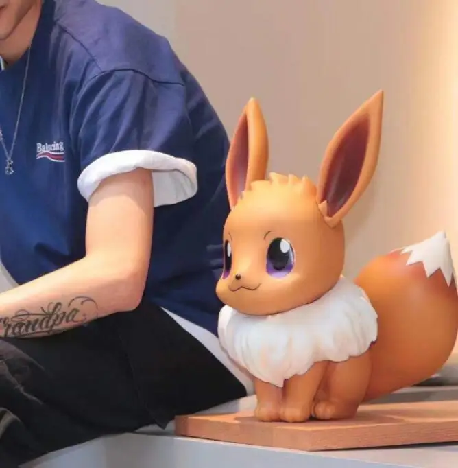 Big Size 1:1 Pokemon Eevee Action 