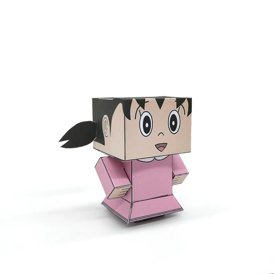 Без клея Doraemon Minamoto Shizuka Cutting Cubee cuttle CS-033