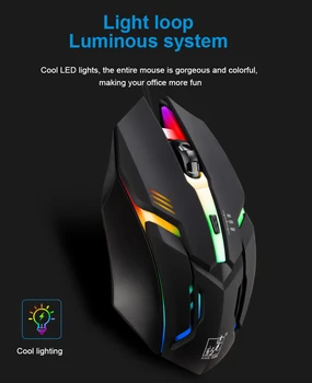 

7 Colour LED Wired Gaming Mouse Professional gamer Optical Mice Adjustable DPI with led light For PC Laptop computer