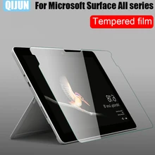 

Tablet glass for Microsoft Surface Go Pro 1 2 3 4 5 6 7 8 X Tempered film screen protector hardening Scratch Proof Ultra Clear