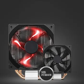 

Computer Components 4 Heat Pipe T400i CPU Cooling Fan Durable Fan High-quality