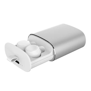 

True Wireless Stereo Deep Bass Pull Bluetooth Earphone 5.0 TWS 300 Battery Capacity In-Ear Aluminium Wireless Bluetooth Earphone