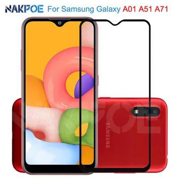 

9D Protective Glass on For Samsung Galaxy A10 A30 A50 A70 A90 Screen Protector For Samsung A01 A51 A71 Glass M10 M20 M30 M40