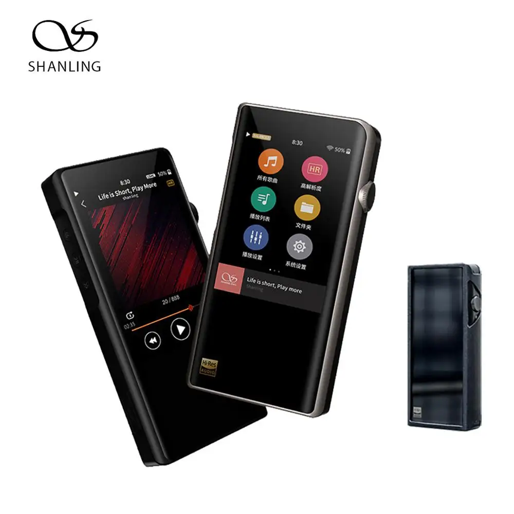 Проигрыватель SHANLING M5s AK4490EQ AD8397 32 бит/768 кГц Bluetooth wifi DAP FALC без потерь MP3 плеер DSD256 Hi Res