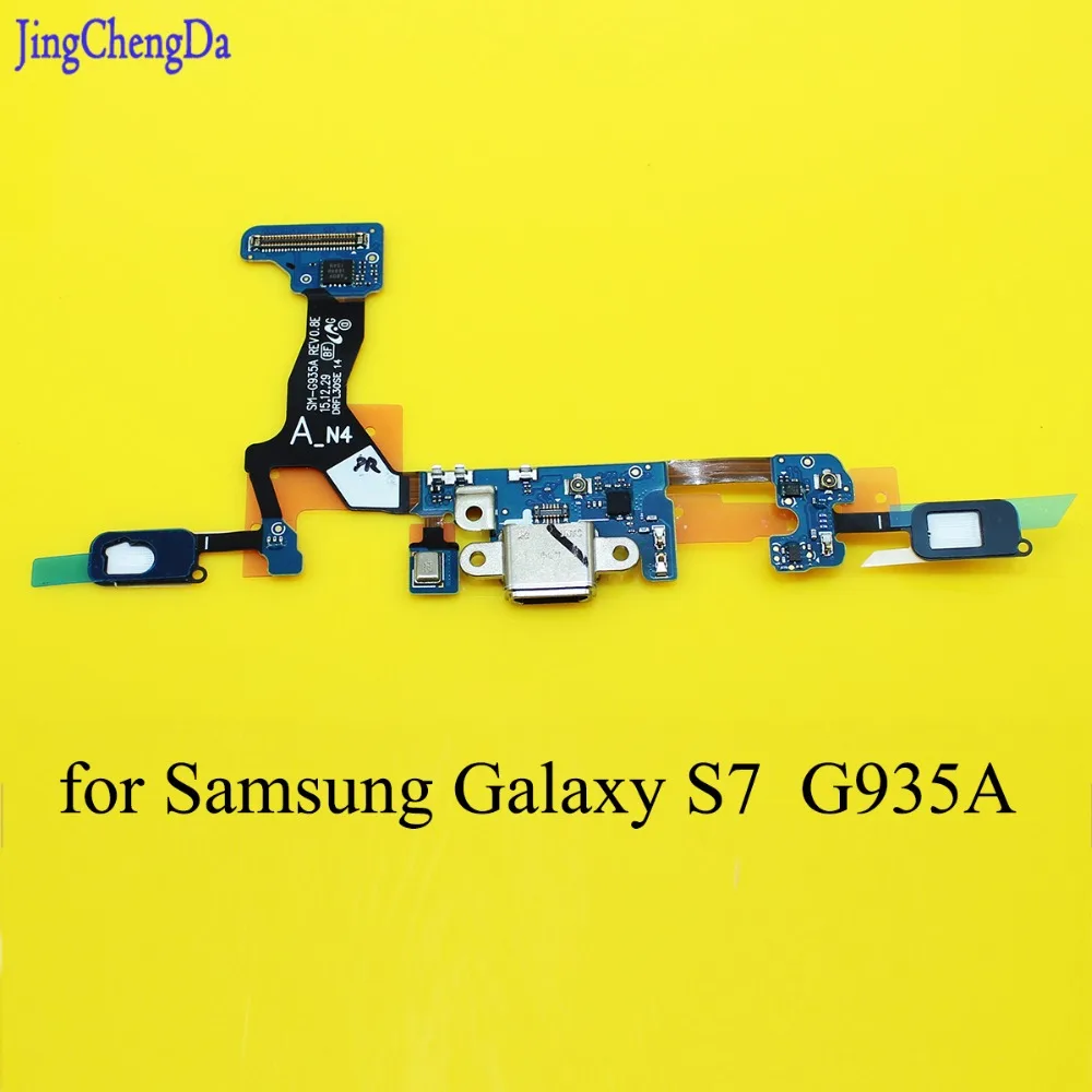 JCD Замена зарядки гибкий кабель для samsung Galaxy S7 edge G935F G9350 микрофон USB порт разъем док-станция