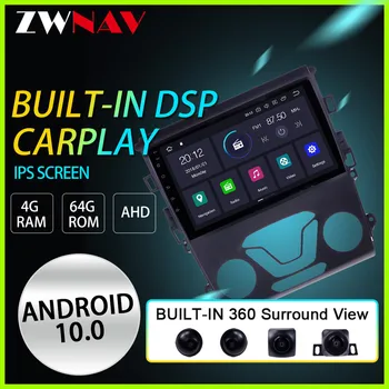 

Android 10.0 PX6 Car GPS for Ford Fusion MONDEO Car Radio car Multimedia tape recorder bluetooth navigation 360 Surround View