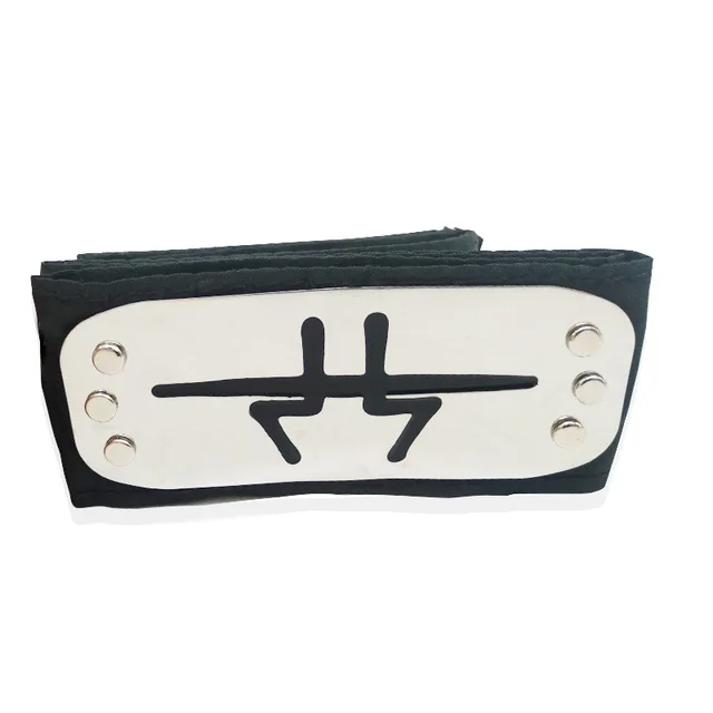 Japanese Hot Anime Uchiha Sasuke Kakashi Cosplay headband Costumes Accessories toys Props Anime headband Props 08