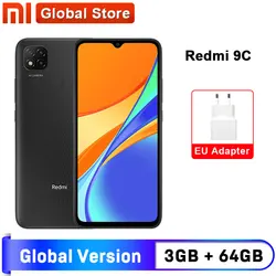 Смартфон Xiaomi Redmi 9C, глобальная версия, 3 + 64 ГБ, 6,53 дюйма, 5000 мА ч, 13 МП