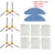 14pcs/lot Side Brush Filter For Proscenic 800T 820T 830T Robot Vacuum Cleaner Parts Filter Clean Dust Sweeper Cleaning