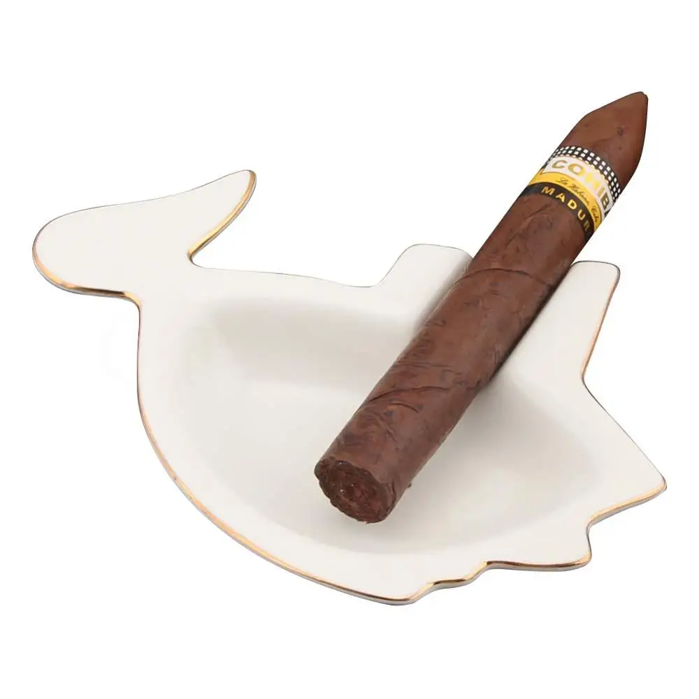 COHIBA гаджеты керамическая пепельница для сигар Портативный Открытый Пепельницы