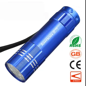 

Aluminum Alloy Super Bright LED Flashlight Waterproof Flashlight First Gear Dimming Lighting Mode Tail Mechanical Switch