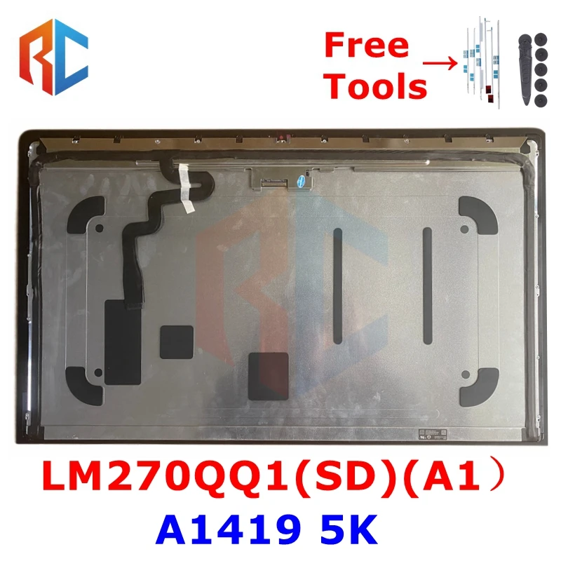 Новый ЖК экран LM270QQ1 SDA1 Для iMac Retina 27 дюймов 5K 2014 2015 A1419 5120x2880 EMC2806 661 03255|ЖК-экран для