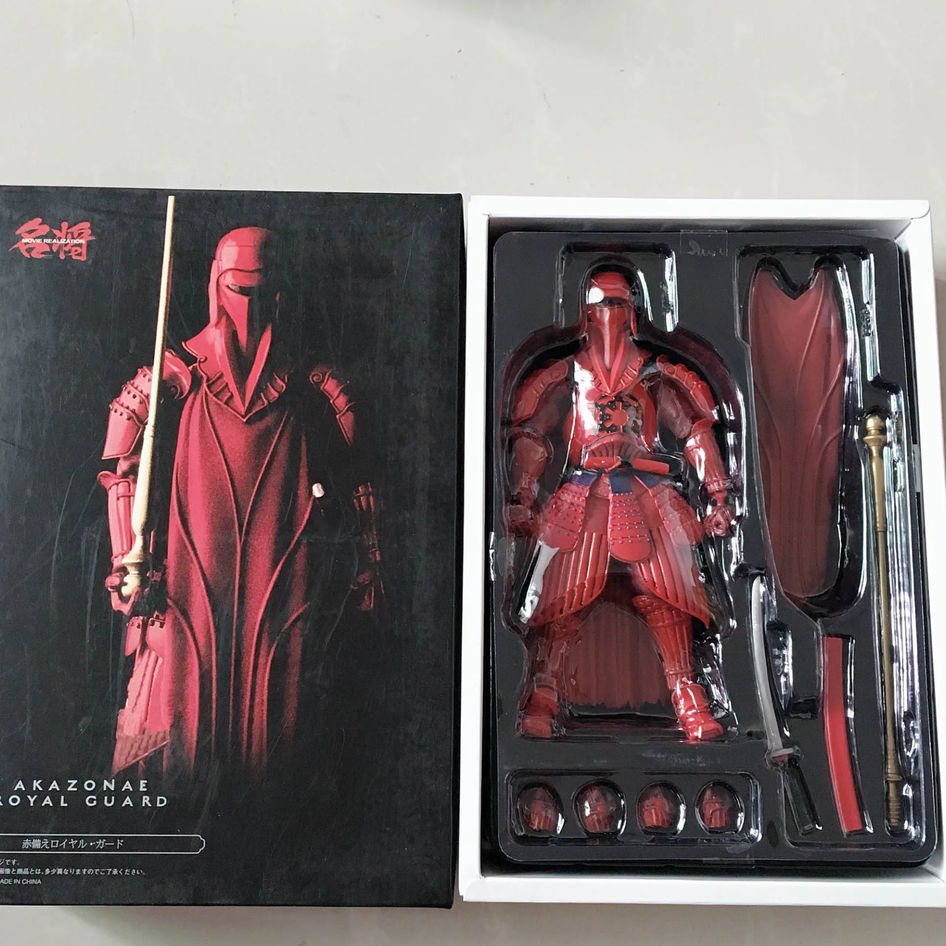 Звездные войны Самурай тайсо Дарт Мол Боба Теппо Ahigaru Yumiashigaru Koutetsu Vader Ashigaru Taikoyaku Дэдпул фигурка игрушка - Цвет: A With Box