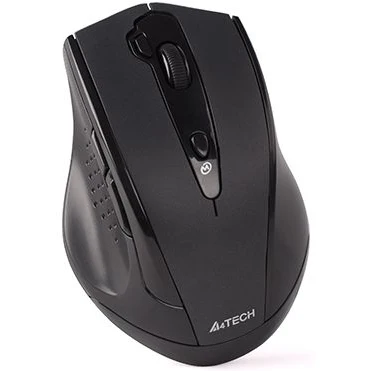 Мышь A4 V-Track G10-810FS черный оптическая(2000dpi) беспроводная USB(7but