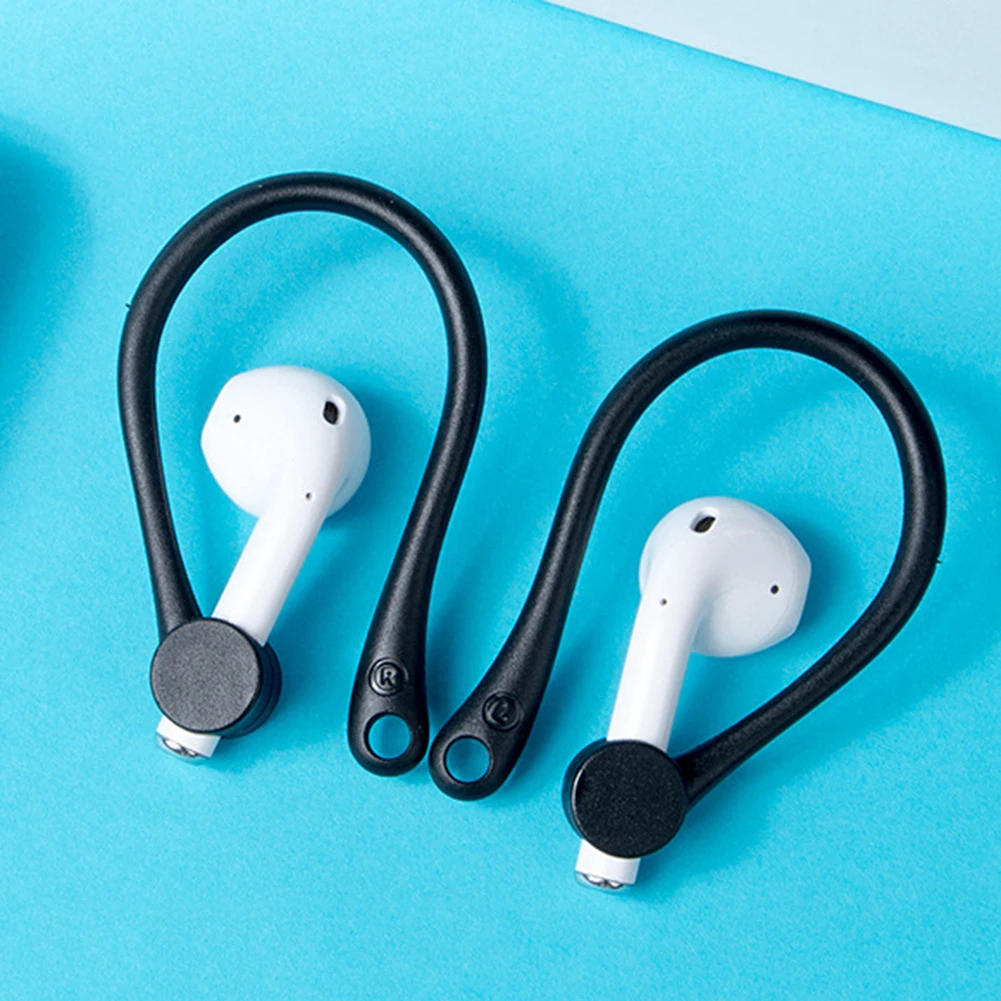 Защитный чехол с крючком для наушников Airpods защита от потери беспроводная связь