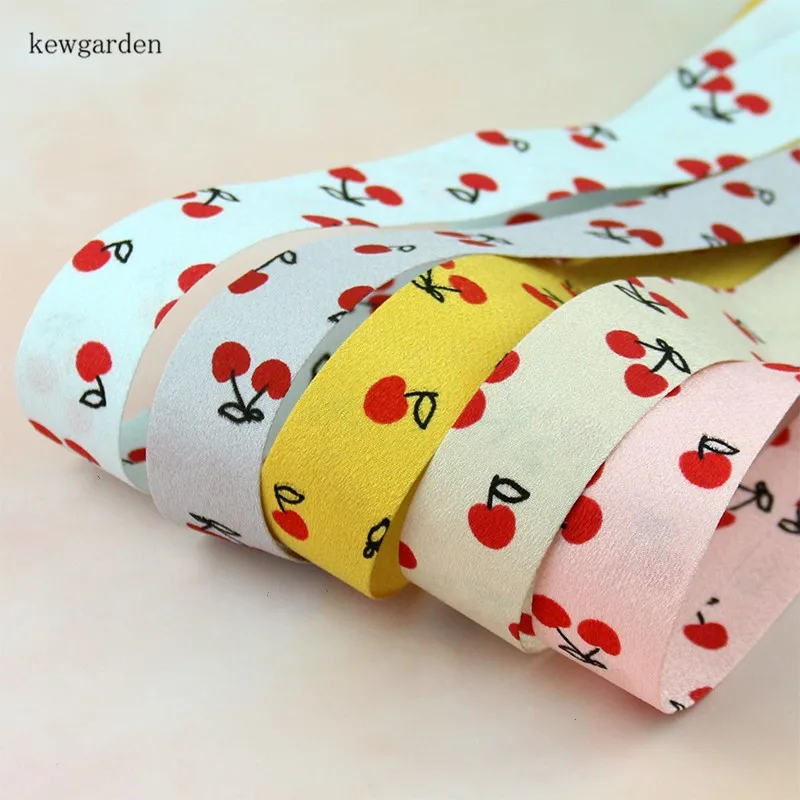 Kewgarden 1 5 &quot1&quot 25 40 10 мм ткань с хрустальными вишнями для ношения слоями атласная