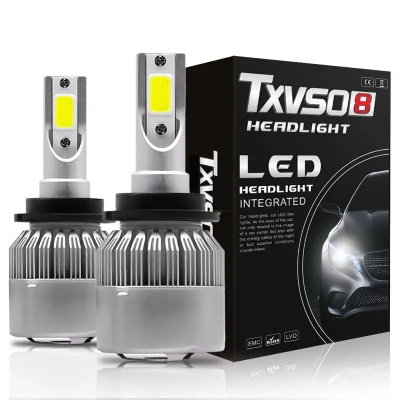 Светодиодные лампы для автомобильных фар TXVS08 D2S D4S 2 шт. энергосберегающие