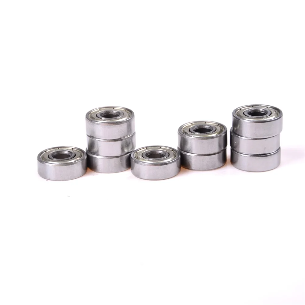 624-ZZ Double Shielded Radial Bearings ID 4mm OD 13mm Width 5mm 10 Pcs