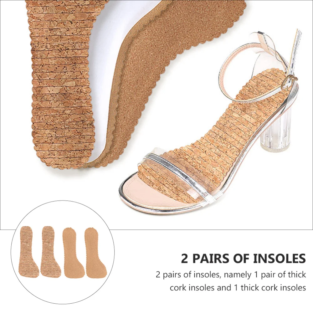 Plantillas de corcho para zapatos, plantillas femeninas, - AliExpress Ropa interior y ropa de dormir