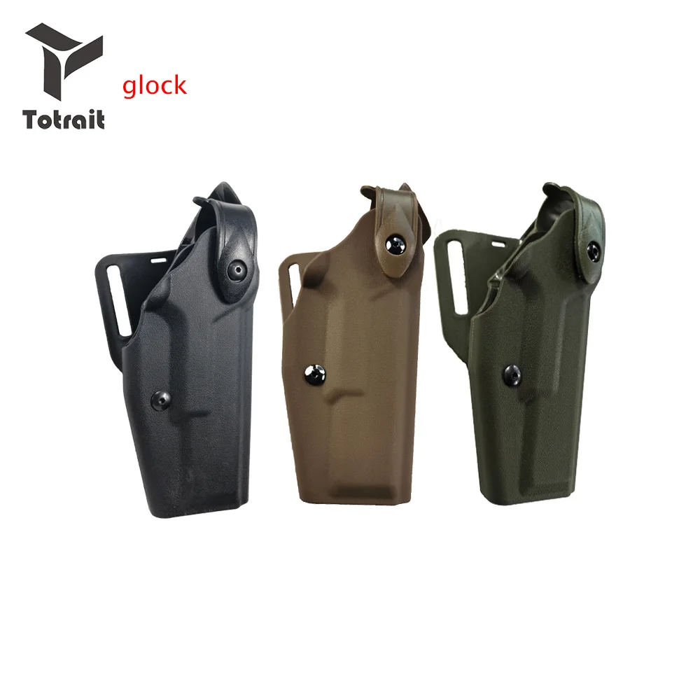 

Pistola Airsoft Holster Glock 17 19 22 23 31 32 Waist Belt Tactical Hunting Safariland Gun Carry Holster