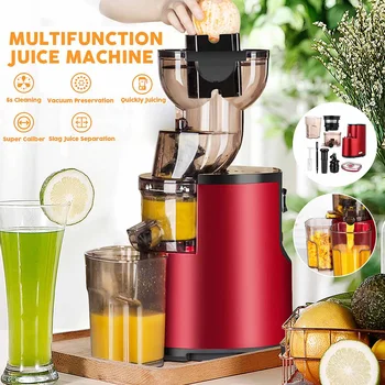 

Multifunctional juicer 250w powerful 80mm large diameter wide mouth Fruit nutrition slow Fruit Vegetable Tools Fruit Squeezer
