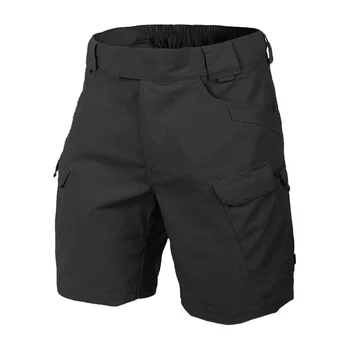 Multi-pocket Tactical Cargo Shorts Men Khaki Jogger Outdoor Waterproof Military Casual Loose Men Shorts 2