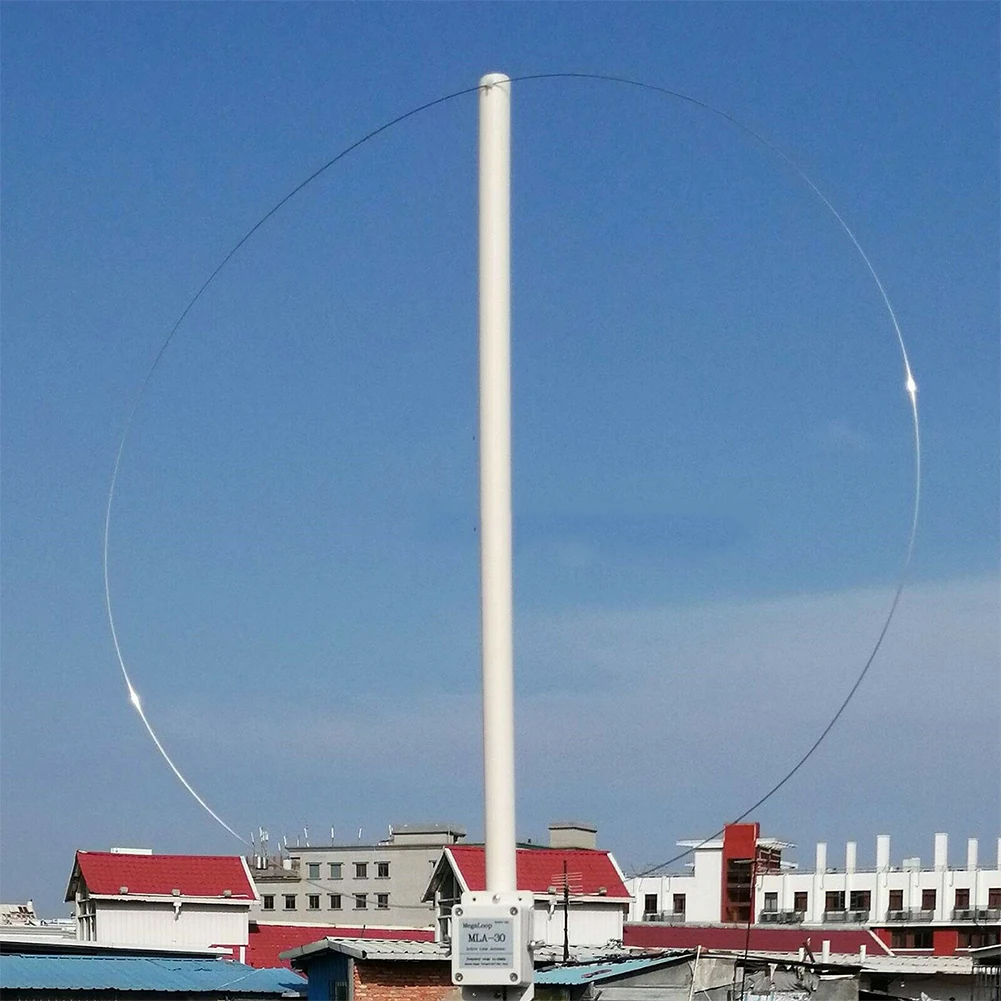 MLA 30 100 кГц-30 МГц SNR коэффициент улучшения помех минимизирует наружное балконное кольцо активная приемная антенна средняя короткая волновая петля