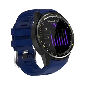 

New GPS Smart Watch Men with SIM Card F1 Smart Watches Heart Rate Detection Sport Phone Connected Watch Android IOS Clock Black