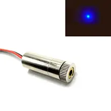 

Focusable Blue Laser 450nm 80mw 3V-5V Dot Module 12x35mm