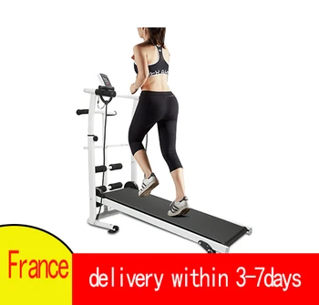 

Folding Running Training Twisting Machine 2020 Indoor Treadmill Fitness Equipmen Sit-ups Multi-function Treadmill With Belt HWC