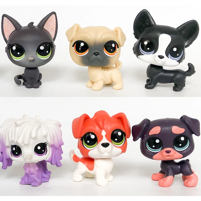 Новая коллекция LPS Pet shop, фигурка колли, собака, кошка, птица, белка, риббит, животные, милые детские игрушки, фигурка в подарок Лпс игрушки игрушки для девочек