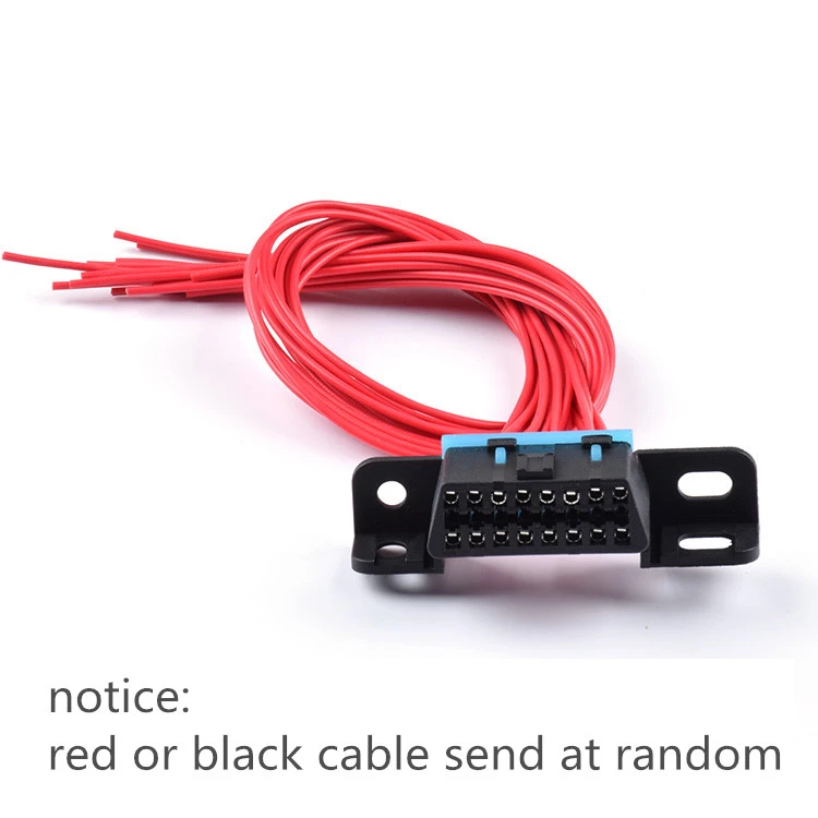 DC 12V OBD2 Universal Diagnostic Female Connector Adapter Extension Cable