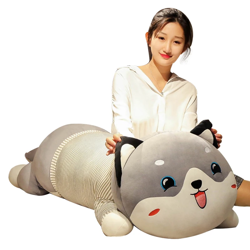 安い純正品 子供のための巨大な動物のぬいぐるみ かわいい犬のぬいぐるみ 睡眠枕 ギフトデカール 59インチ 150cm オンラインストア大人気 Bertin Podologue Fr