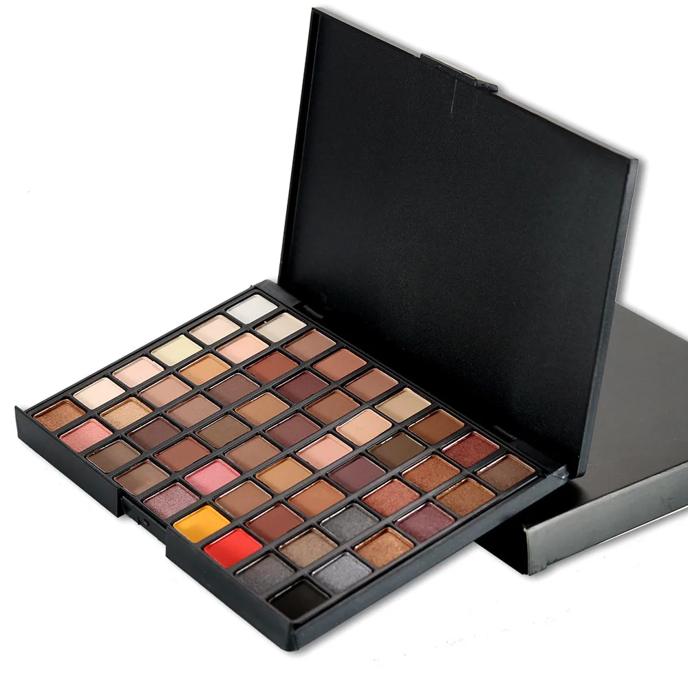 

Popfeel 54 Color Eye Shadow Palette Women Long Lasting Cosmetic Powder Eyeshadow Makeup Natural Shimmer Matt Set Beauty Tool 821
