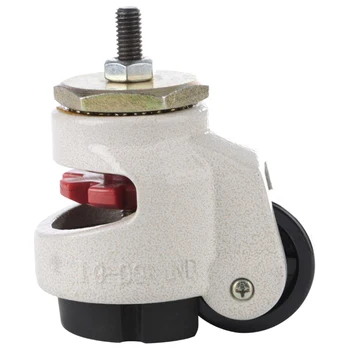 

Wheel for Trolley 4Pcs Heavy Duty Level Adjustment Caster Threaded Stem Industrial Roller Wheel Caster Wheels Furniture Support