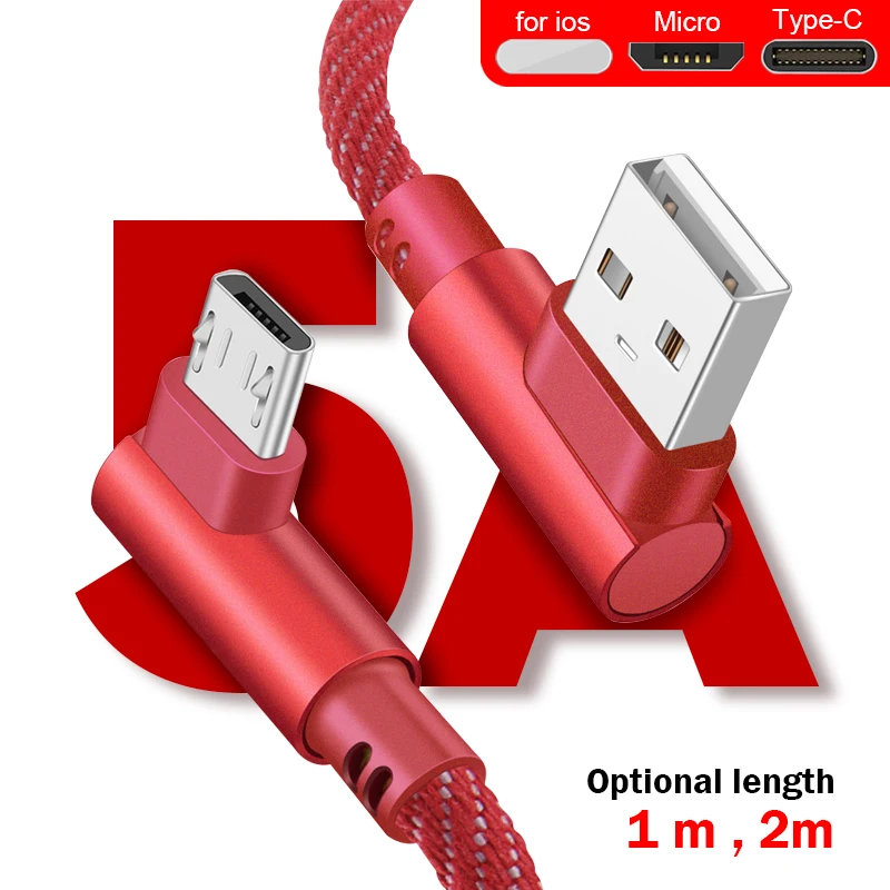 Новинка для iPhone6 7 micro type-C 1 м 2 м линия передачи данных локоть джинсовая линия быстрой зарядки Чистый медный провод сердечник