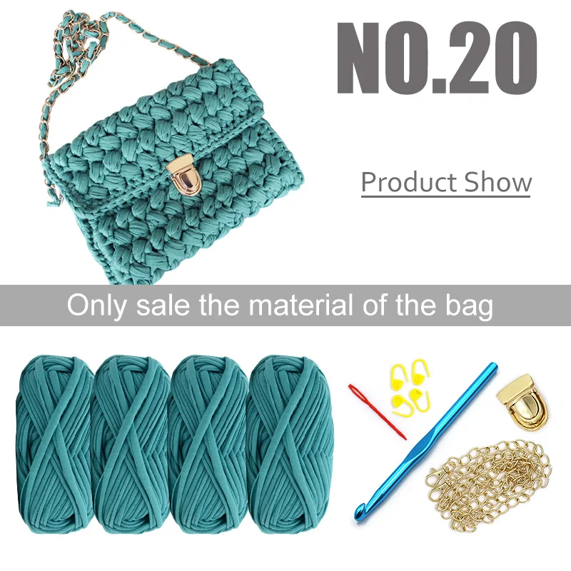 Knitted Yarn Bag Making Material Package DIY Knitted Fabric Soft Chunky Yarn  - AliExpress