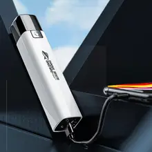 

Portable USB Rechargeable Flashlight Waterproof Torch Banck Power Mini As Torch Can Used Flashlights Be Pocket O6E1