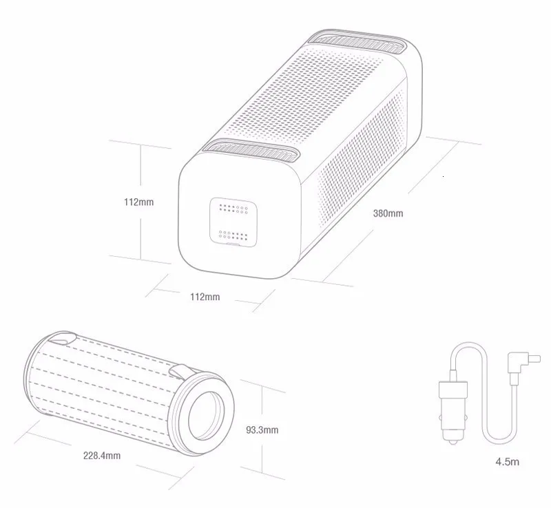 Original-Xiaomi-Car-Air-Cleaner-Smart-Purifier