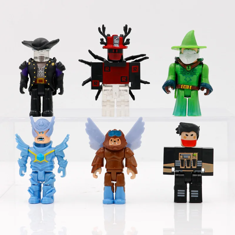 ROBLOX изумрудная серия Master набор 7 см ПВХ куклы игрушки для мальчиков модели