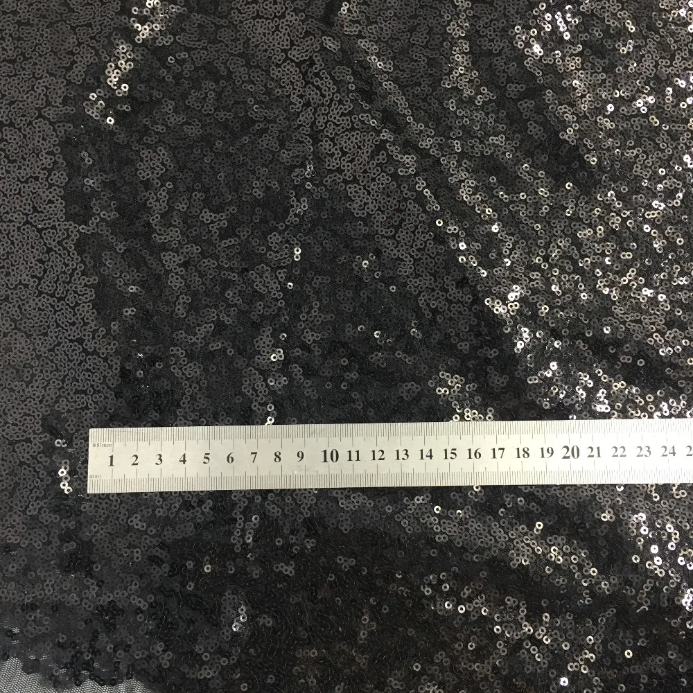 24 цвета Толщина 3 мм шифрование блесток ткань сетка вышивка платье сумка обувь fFabric Свадебная скатерть 1 м/лот S646P