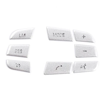

Car Steering Wheel Button Cover Patch Sticker for 5 Series GT 7 Series F10 F11 520Li 523Li Accessories