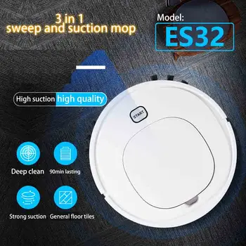 

3 in 1 Robot Vacuum Cleaner Mopping Pet Hair Wet and Dry Hard Floor