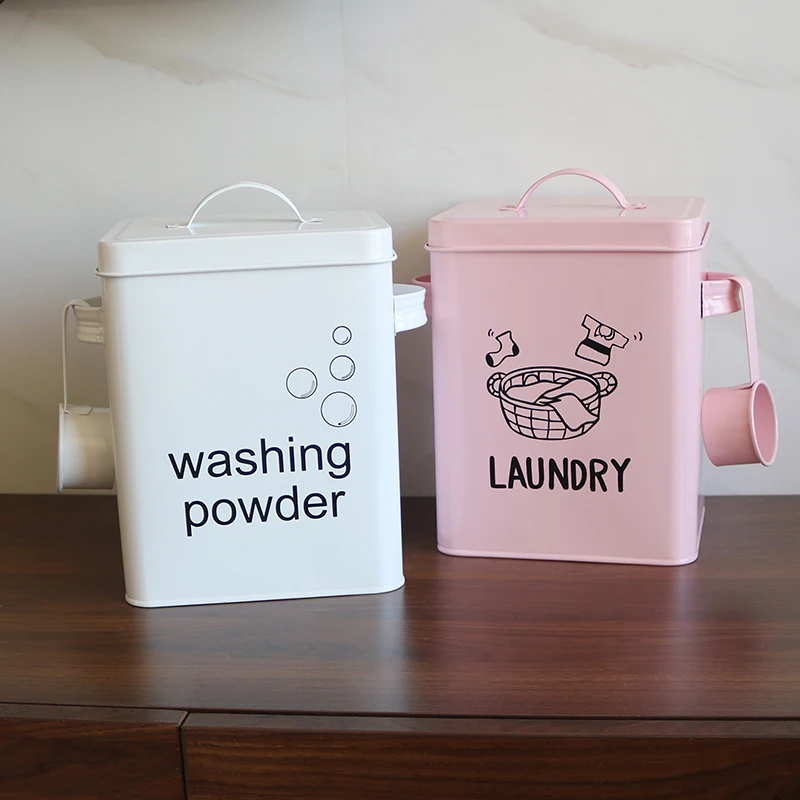 5L simple washing powder bucket storage box kitchen storage box thickening portable insect storage bucket ZP8071552