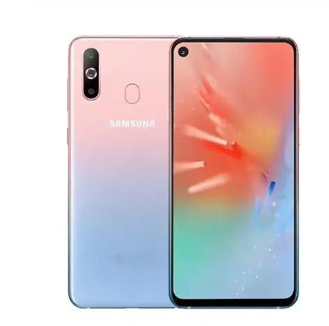 4 Samsung Galaxy A8s 6,4 ”Snapdragon 710 Otca core 128 ГБ Три задние камеры Face ID NFC Android 4G мобильный телефон - Цвет: 4