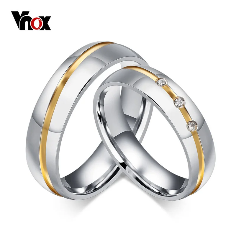 Wedding Rings 316l Stainless Steel Jewelry 1 piece