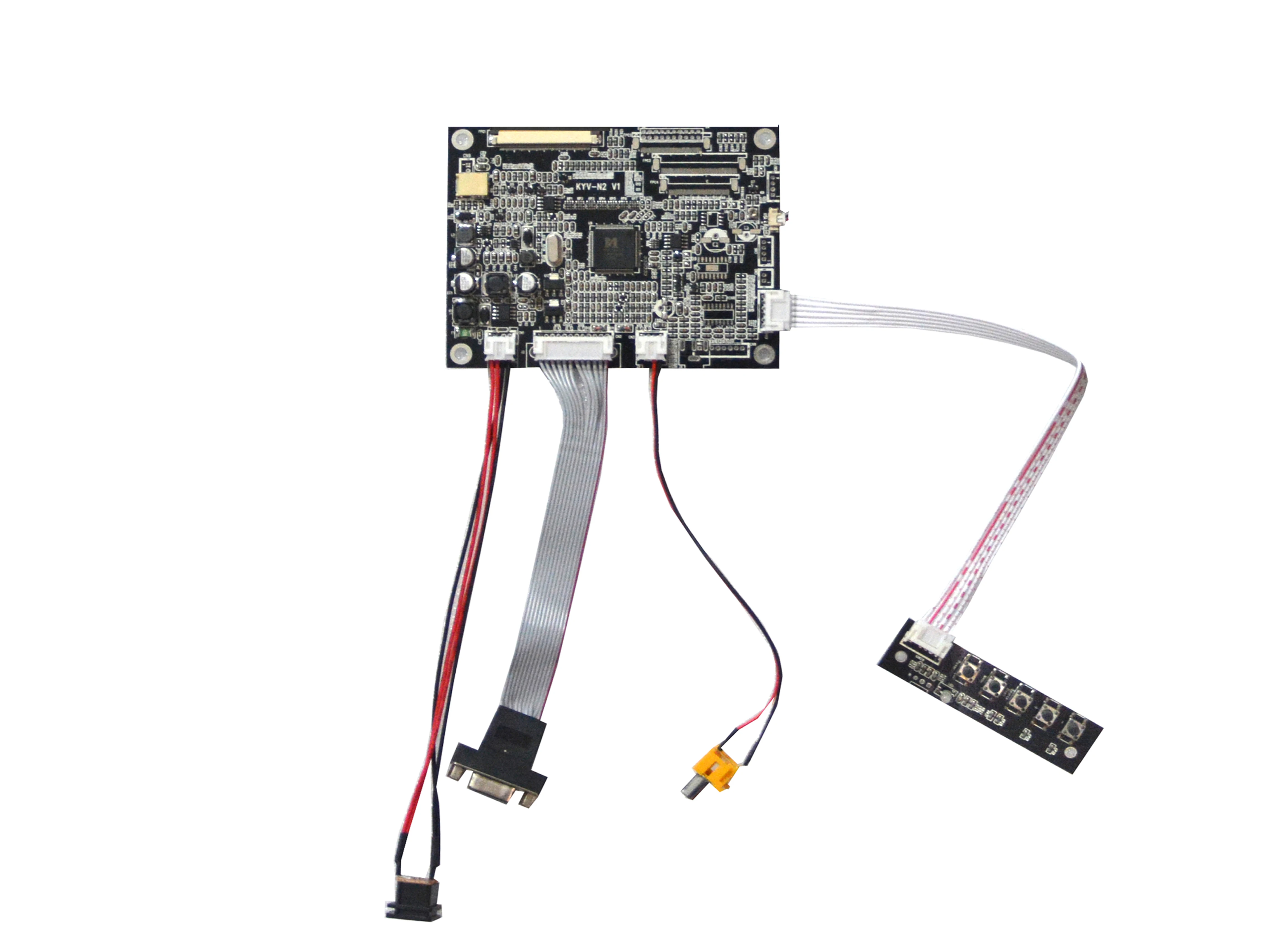 Бесплатная доставка KYV N2 V1 VGA AV TTL ЖК дисплей контроллер Реверсивный доска для 5 6