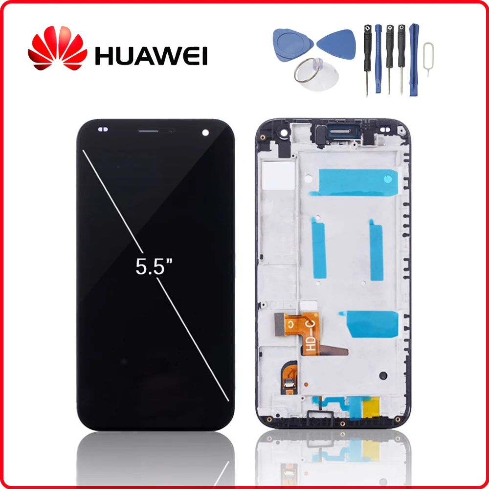 

Original For HUAWEI Ascend G7 LCD Display Touch Screen Digitizer For Huawei G7 Display with Frame Replacement G7-L01 G7-L03 LCD
